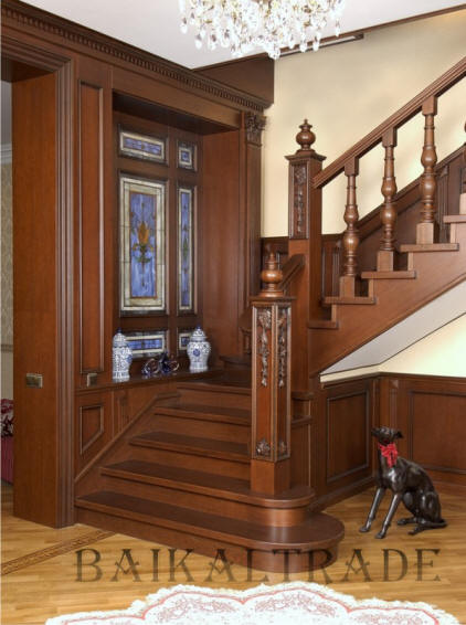 Дубовая лестница